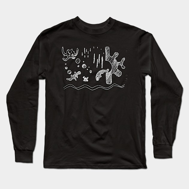 S25: Banksy would probably laugh at this Long Sleeve T-Shirt by dy9wah